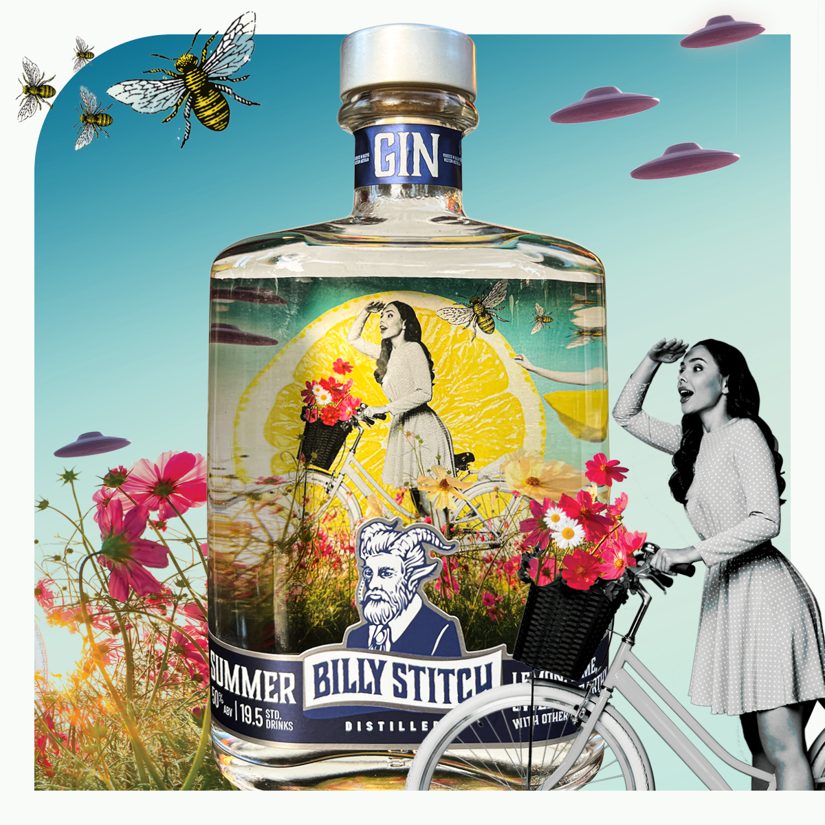 summer gin montage