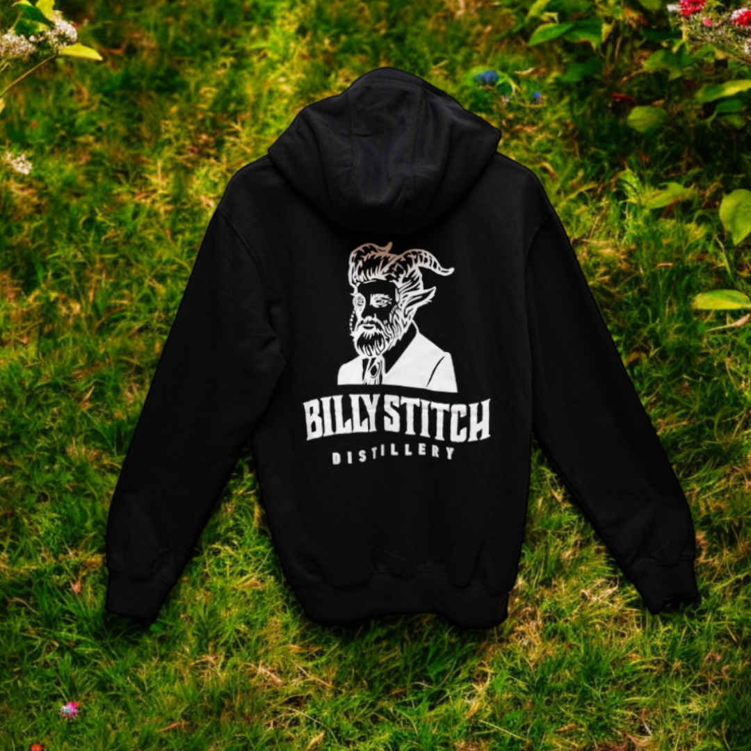 Billy Stitch Hoodie - BLACK