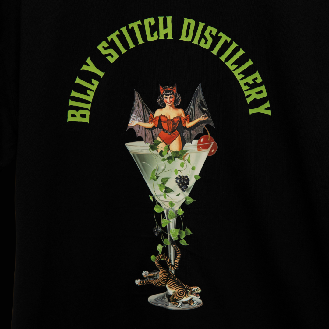 Billy Stitch T-Shirt Black