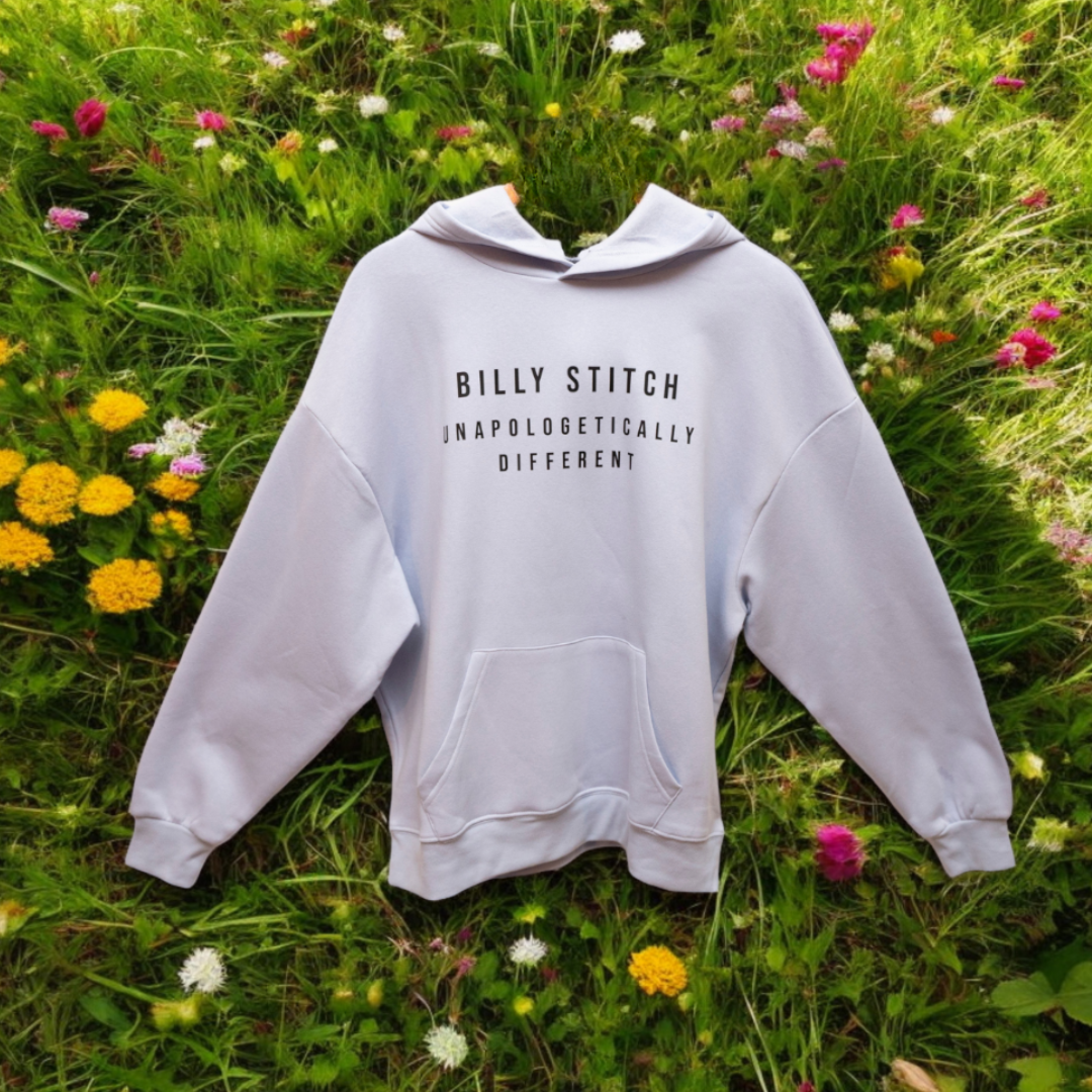 Billy Stitch Hoodie - POWDER BLUE