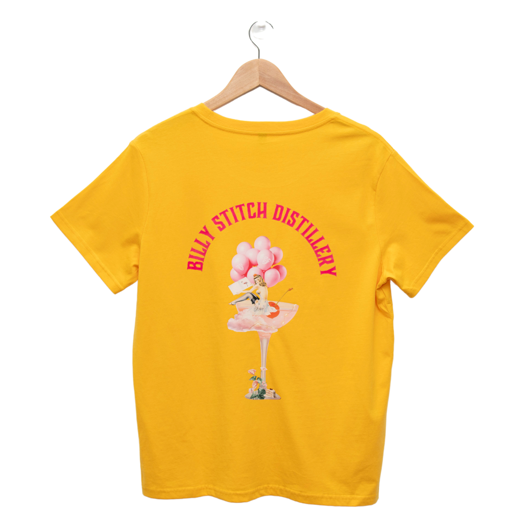 Billy Stitch T-Shirt Sunshine Yellow