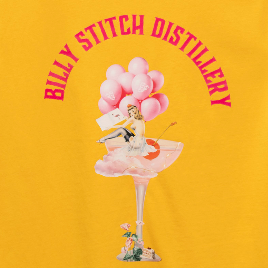 Billy Stitch T-Shirt Sunshine Yellow