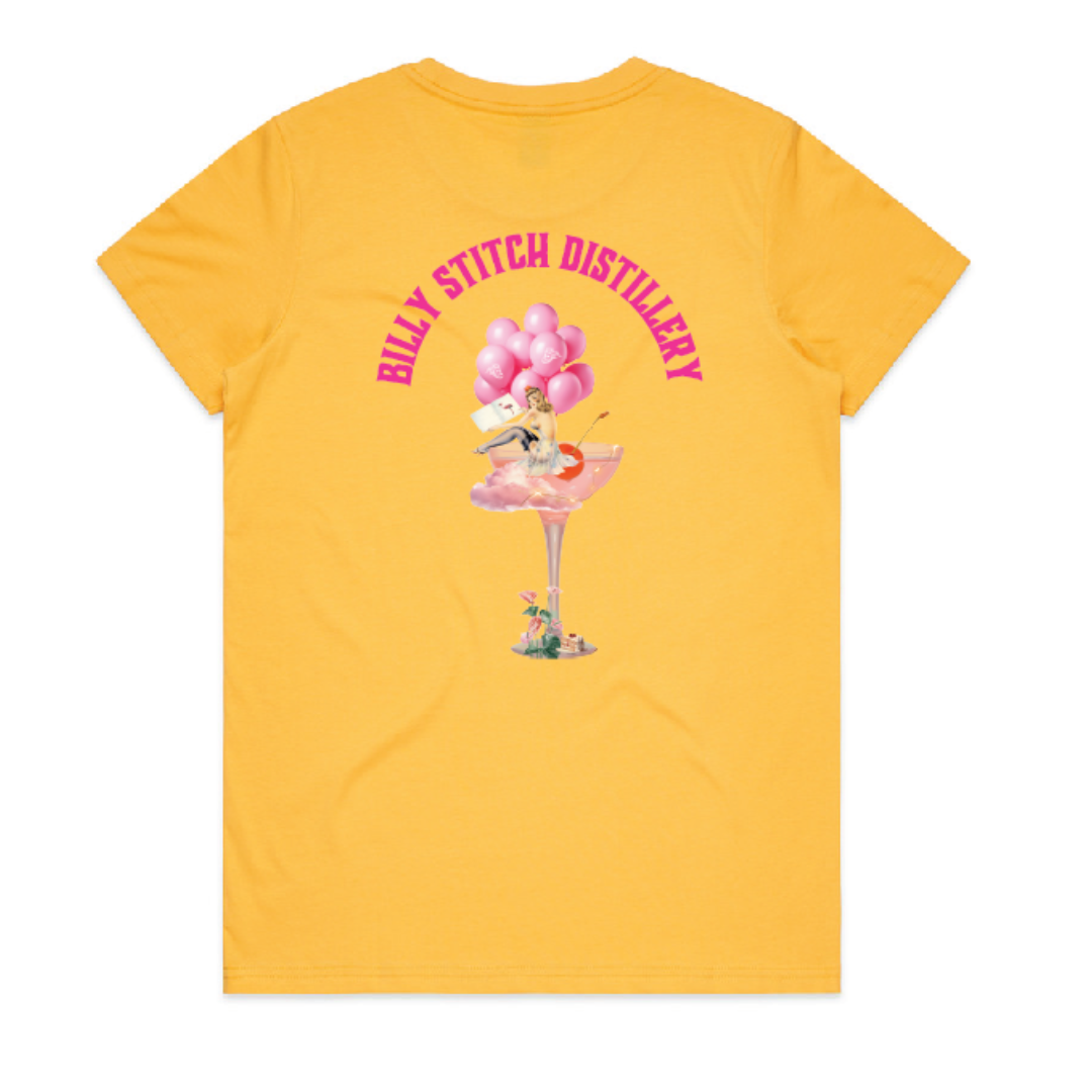 Billy Stitch T-Shirt Sunshine Yellow