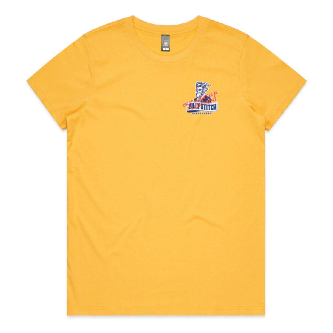 Billy Stitch T-Shirt Sunshine Yellow